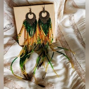 Boutique Handmade Beaded Earrings